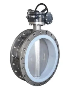 Ductile Iron Flange Gearbox Centric Flanged Butterfly Valve